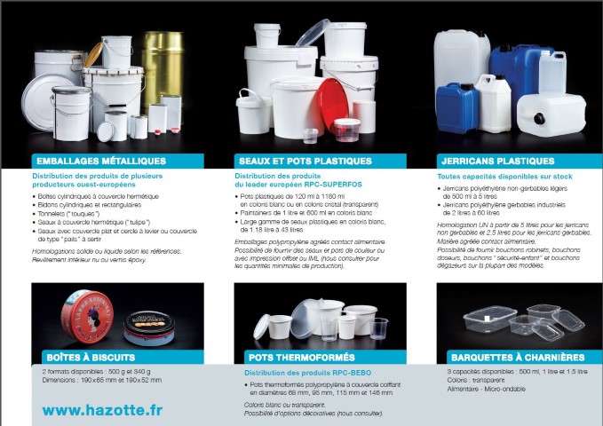 HAZOTTE EMBALLAGES INDUSTRIELS - Région Grand Est HAZOTTE EMBALLAGES INDUSTRIELS - Région Grand Est