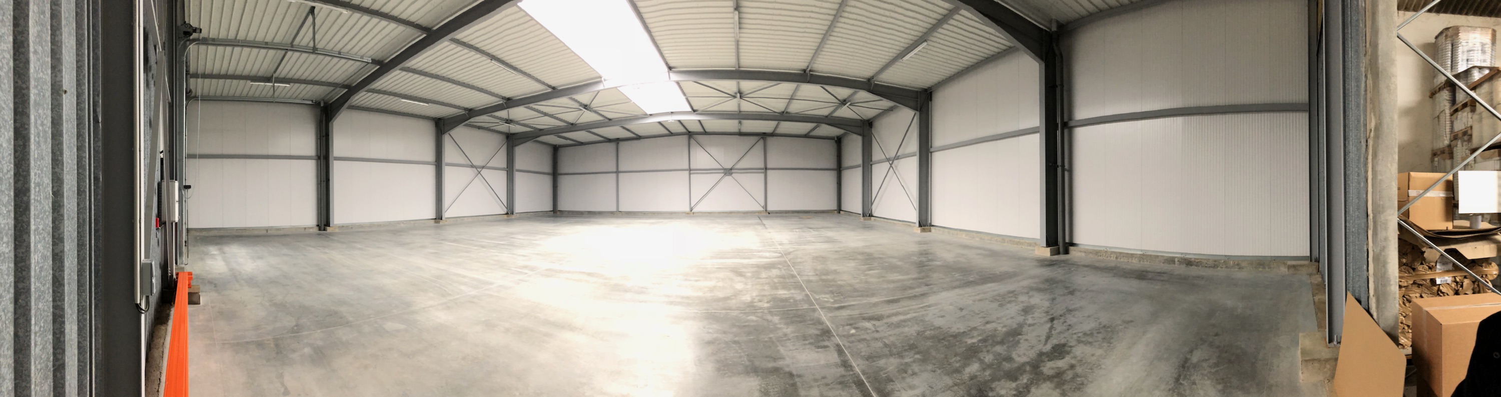 HAZOTTE EMBALLAGES INDUSTRIELS - Nouveau b&acirc;timent de stockage