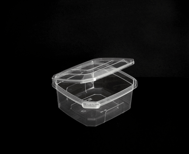 Barquettes plastiques à charnières 2 Barquettes plastiques à charnières 2